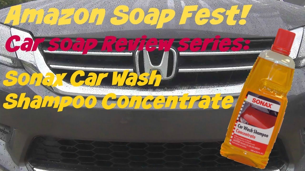 Amazon Soap Fest Review of Sonax Car Wash Shampoo Concentrate