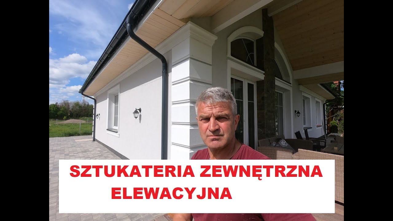 Sztukateria zewnętrzna, elewacyjna, coś dla uroku domu.