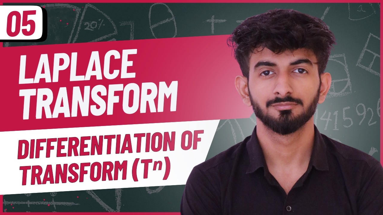 05 | Tⁿ Property | Differentiation of Transform | Laplace Transform | Unit 03 | Hindi