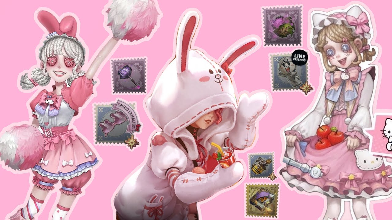 THE CUTEST PINKALICIOUS ANIMAL THEME SKINS! 🐰IDENTITY V GAMEPLAY
