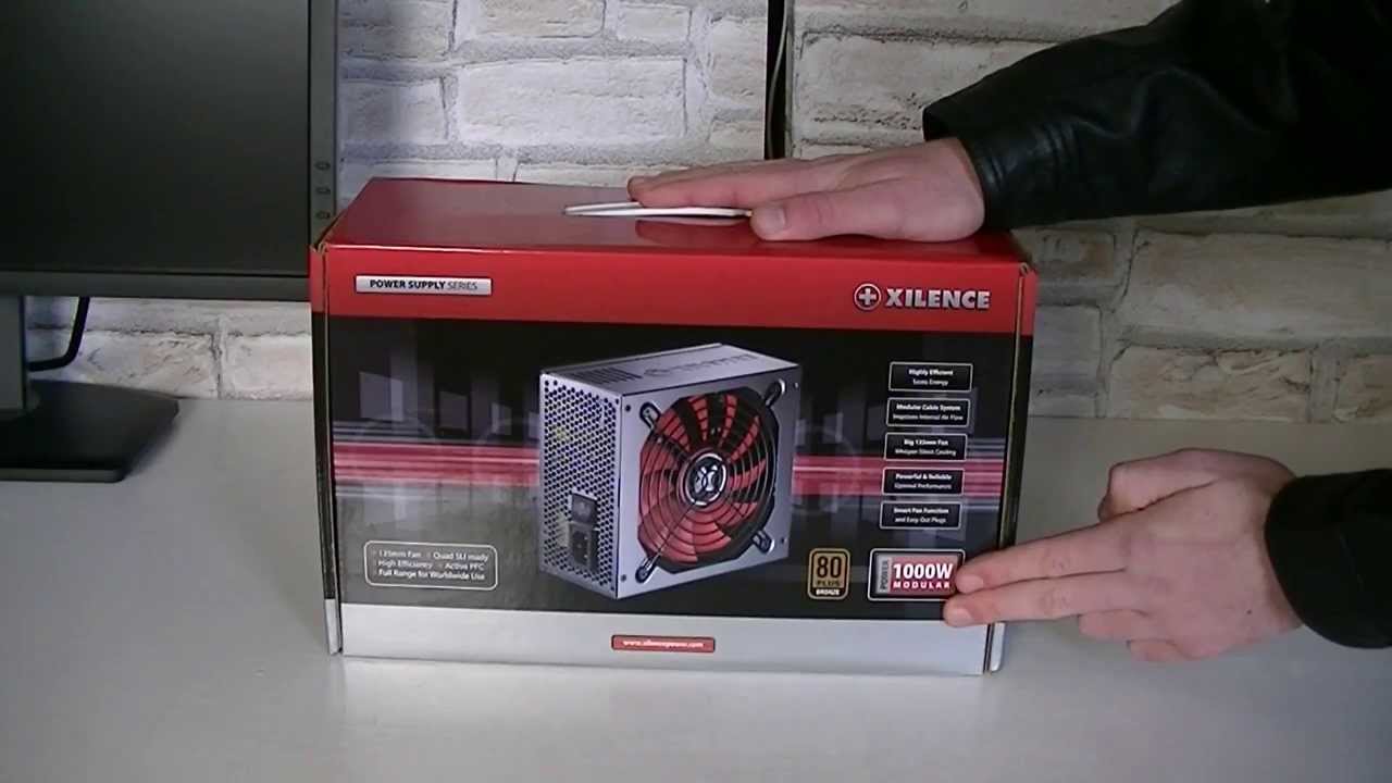 XILENCE Modular Series 1000W R3 Power Supply Unboxing