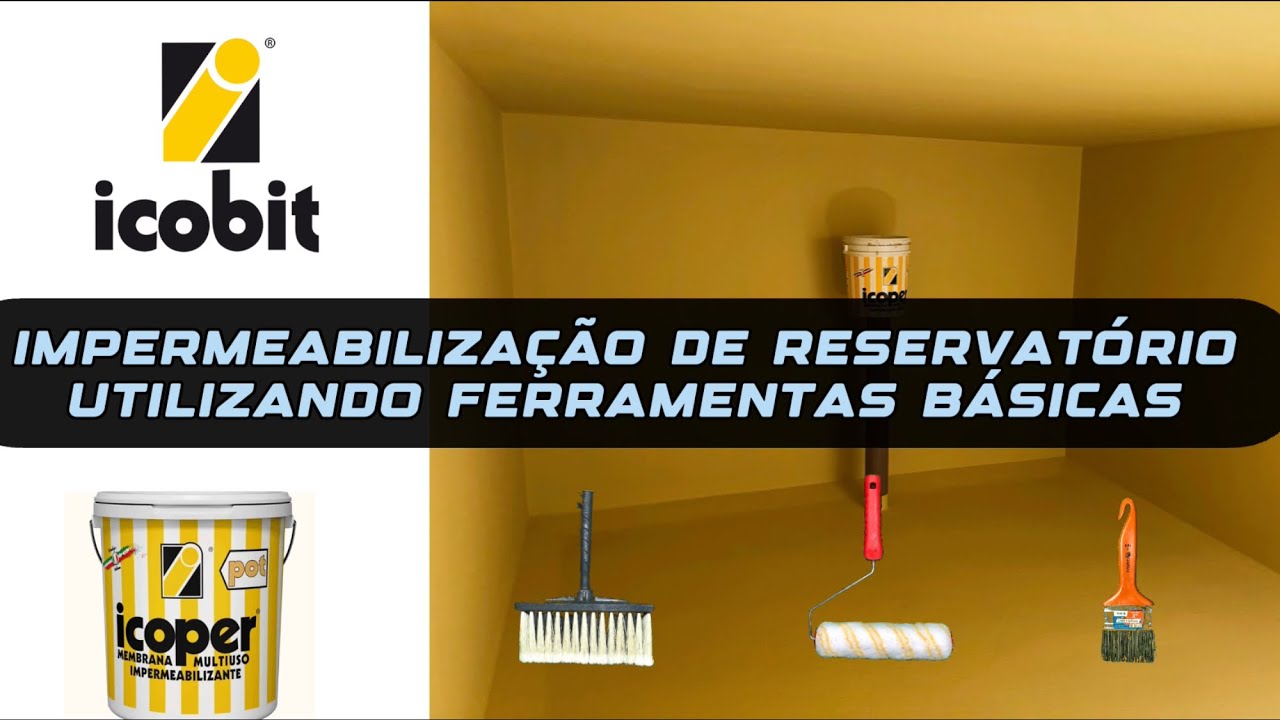 ICOBIT Performance- Impermeabilização de reservatório com ICOPER POT