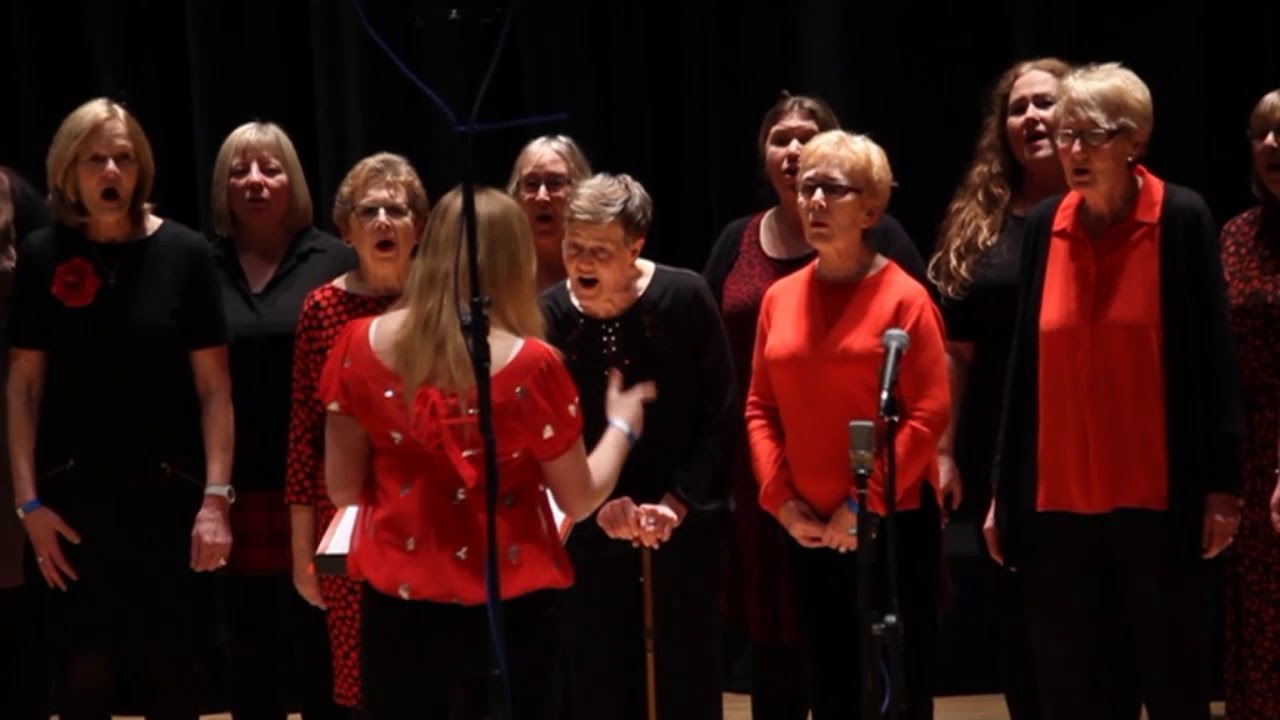 SWAN BANK GOSPEL Choir at Stoke Sings Festival 2020.