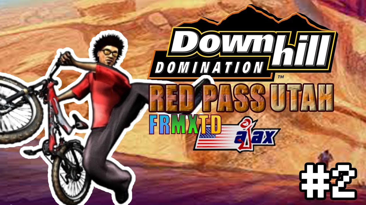 MAP FULL KAMBING!! | DOWNHILL DOMINATION RED PASS UTAH (FR, MX, TD) PS2 #2