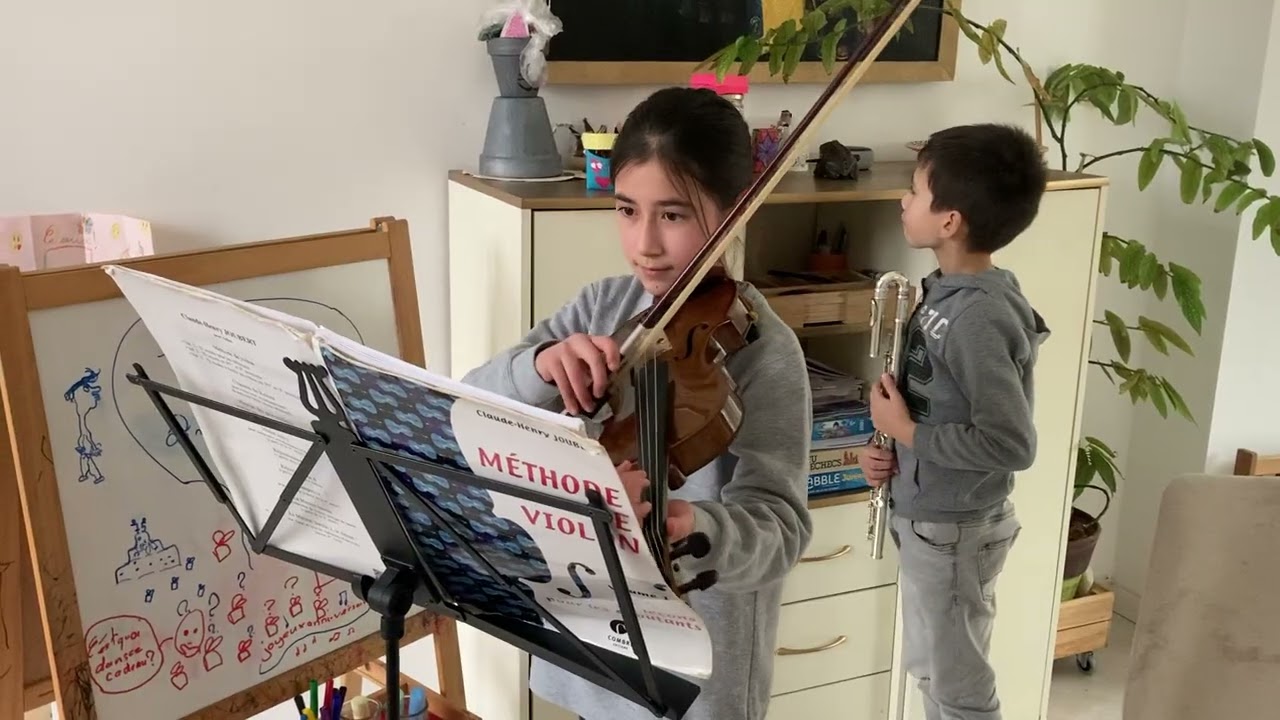 Angela - Entrainement Violon