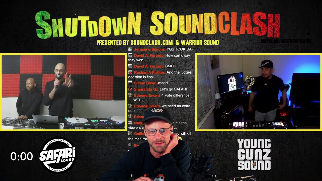 The Shutdown Show Soundclash Pt 2 : Safari Sound vs Young Gunz