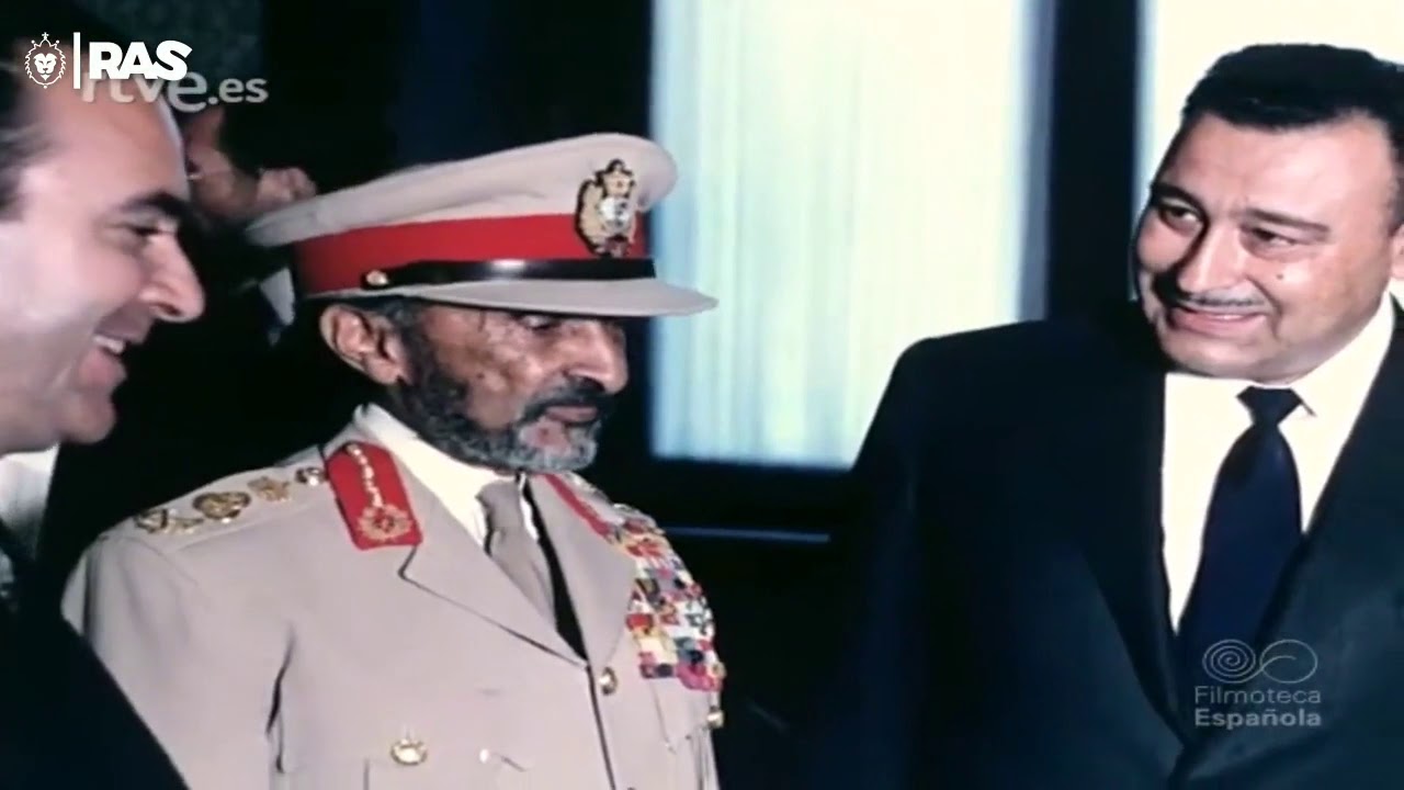 Haile Selassie - 1971 - Visita Valencia Y Toledo En España