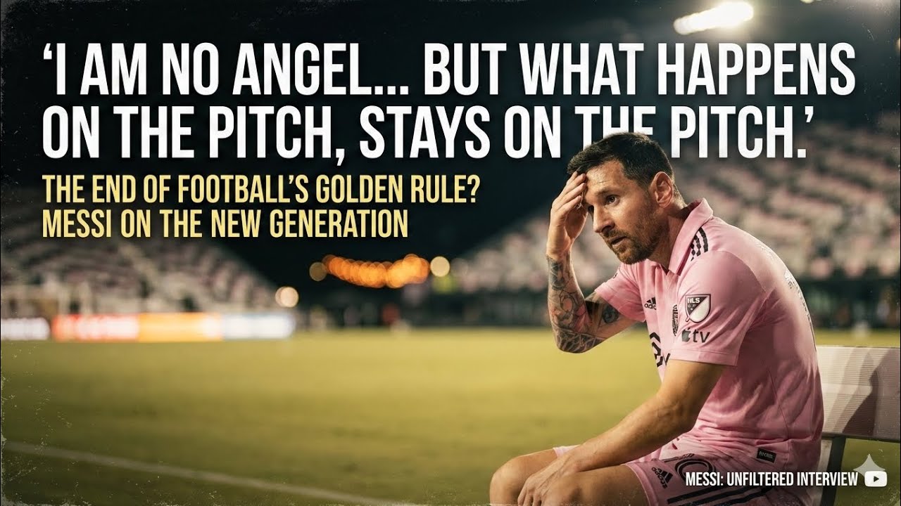 “What Happens on the Pitch Should Stay on the Pitch – Messi”