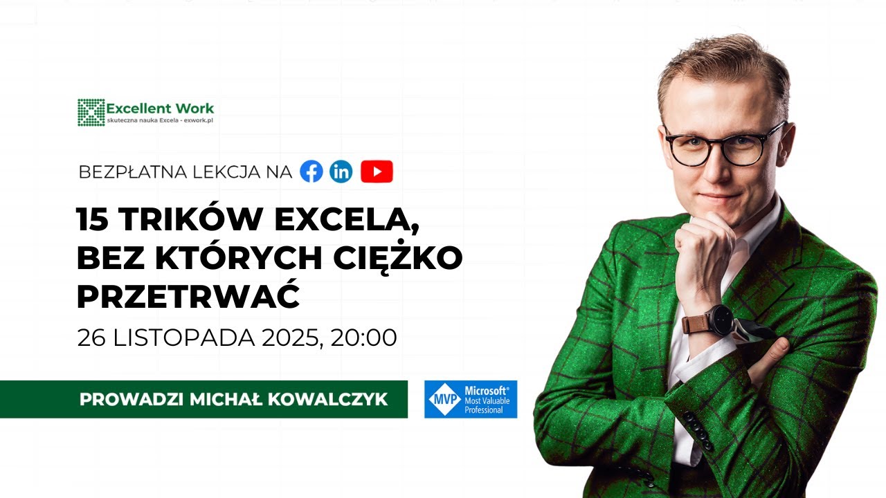 15 trik&oacute;w Excela, bez kt&oacute;rych ciężko przetrwać