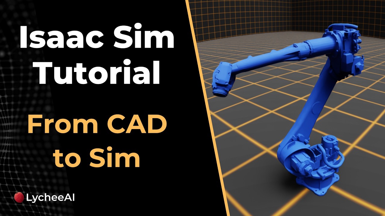 Импорт ЛЮБОГО робота (URDF): от CAD до Isaac Sim | Учебное пособие по NVIDIA Omniverse