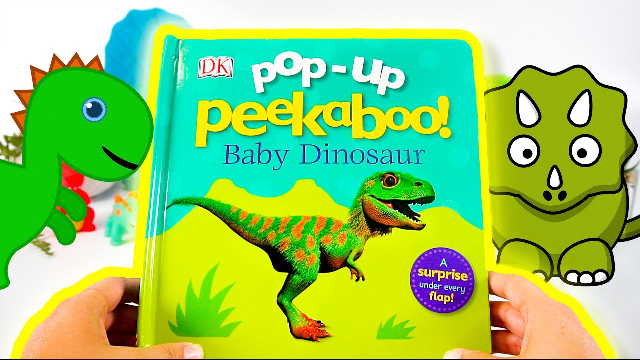 Baby Dinosaur Pop-up Book for Kids with Narration