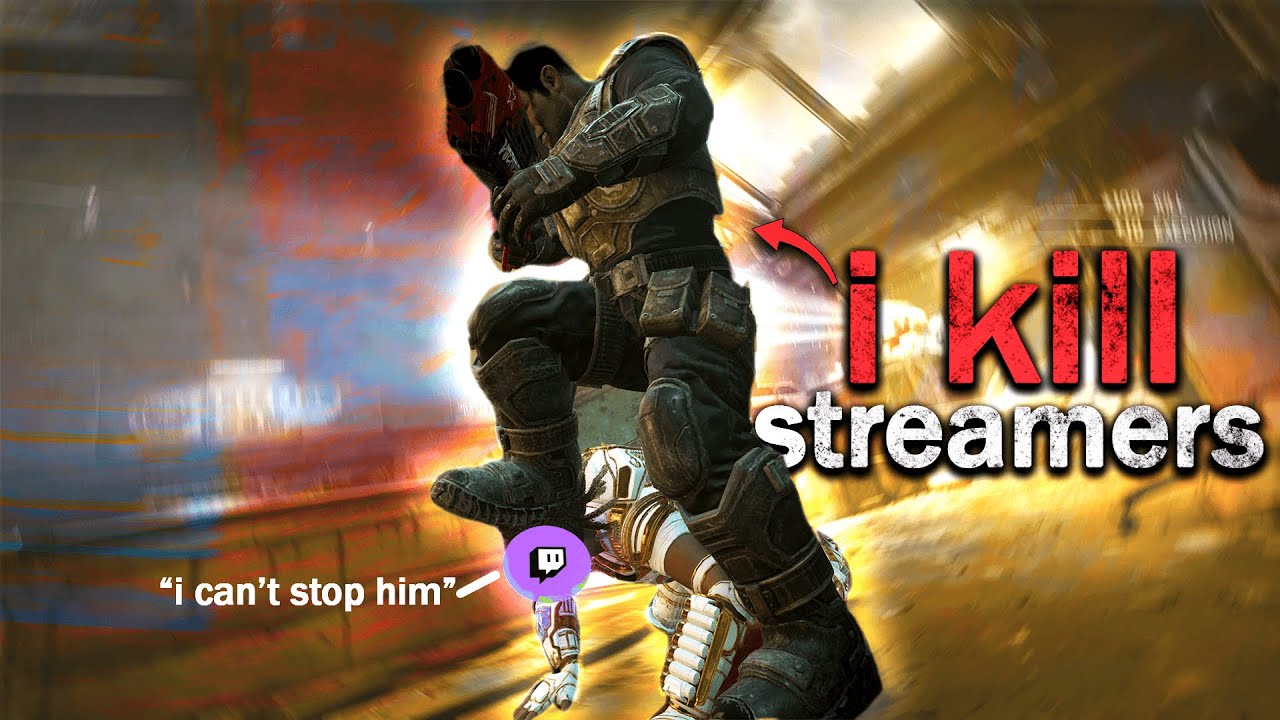 Killing Twitch Streamers in Gears of War (BOTH POVs)