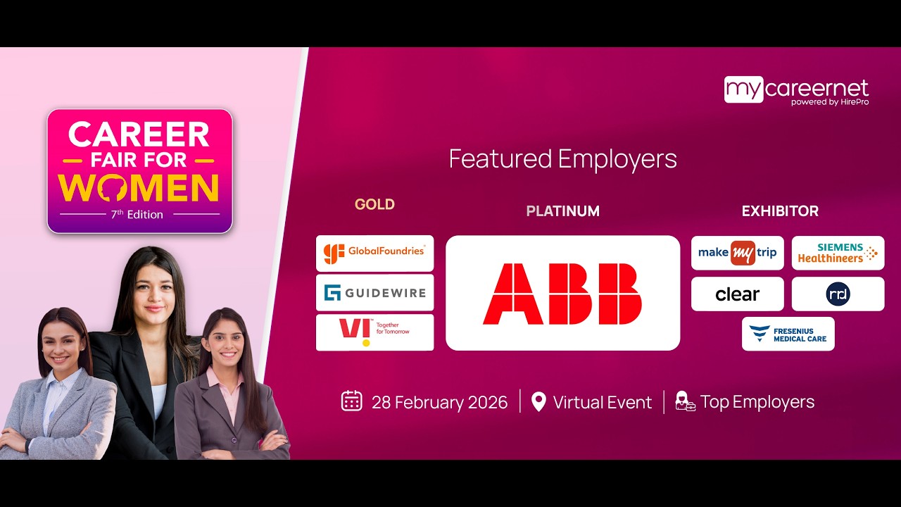 MyCareernet's Career Fair for Women 2026