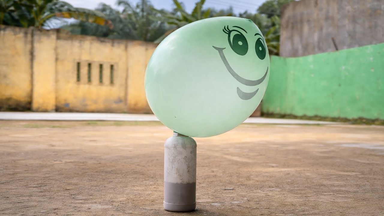 DON'T TRY IT! Balloons Filled with Carbide + Water... The Explosion Will Make You Thrilled!