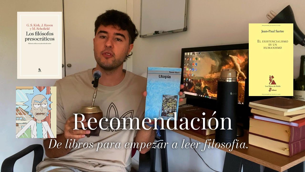 RECOMENDACI&Oacute;N de libros para  leer filosof&iacute;a.