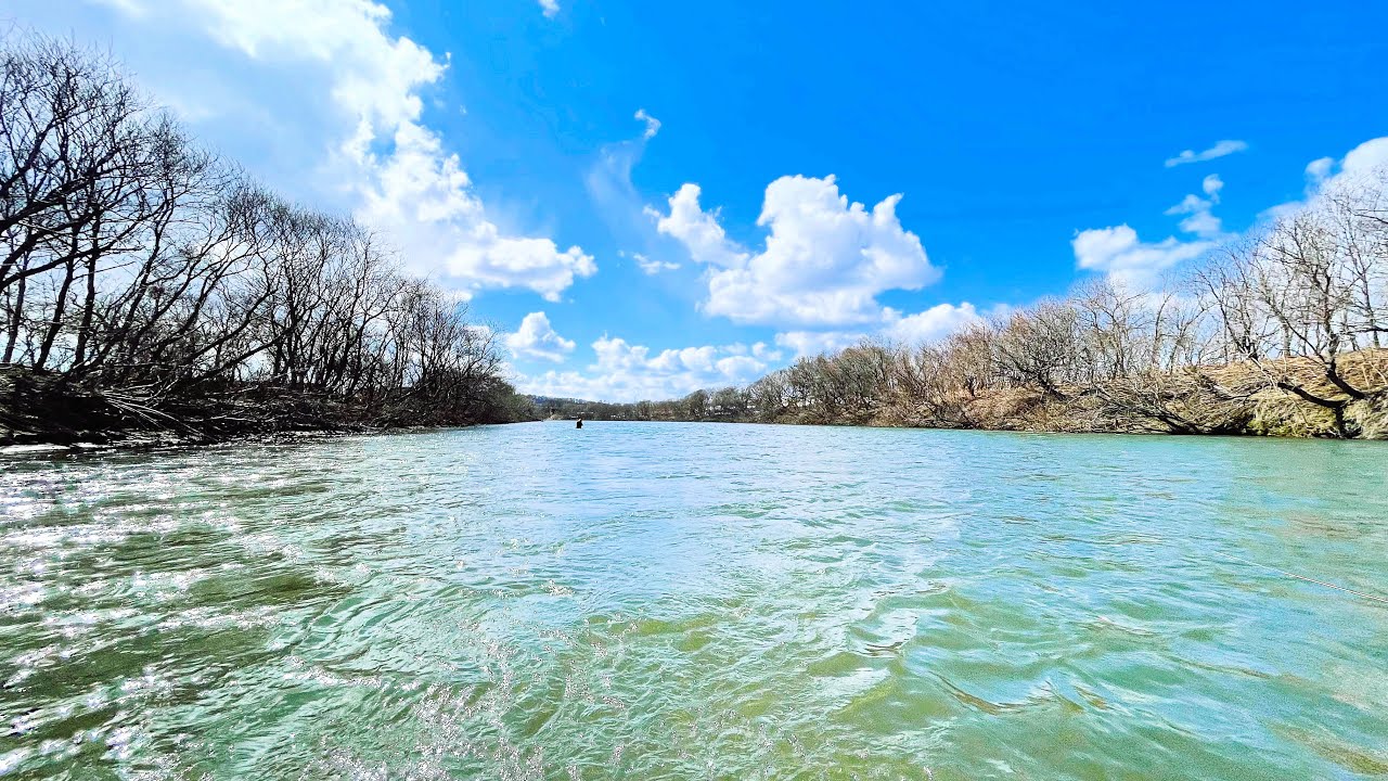 Shiribeshitoshibetsu river Hokkaido 後志利別川 / slow fishing