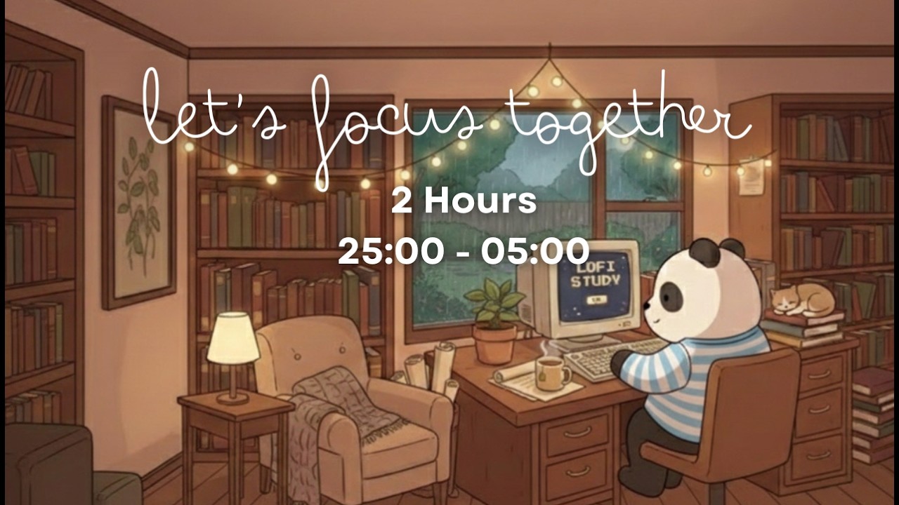 Small steps every day 🌷- 2H Pomodoro 25/5 Lo-fi Beats for Study, Focus