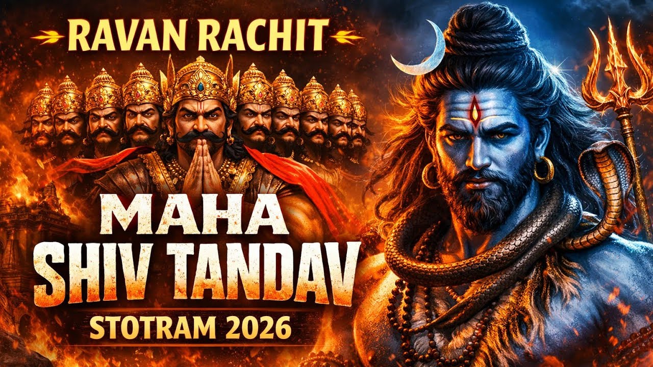 New Shiv Tandav Stotram 2026 | Powerful Shiv Bhajan 2026 | Har Har Mahadev | Om Namah Shivaya 
