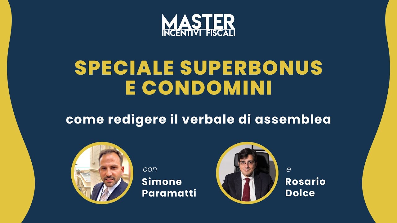 COME REDIGERE IL VERBALE DI ASSEMBLEA? | Tutto sul Superbonus