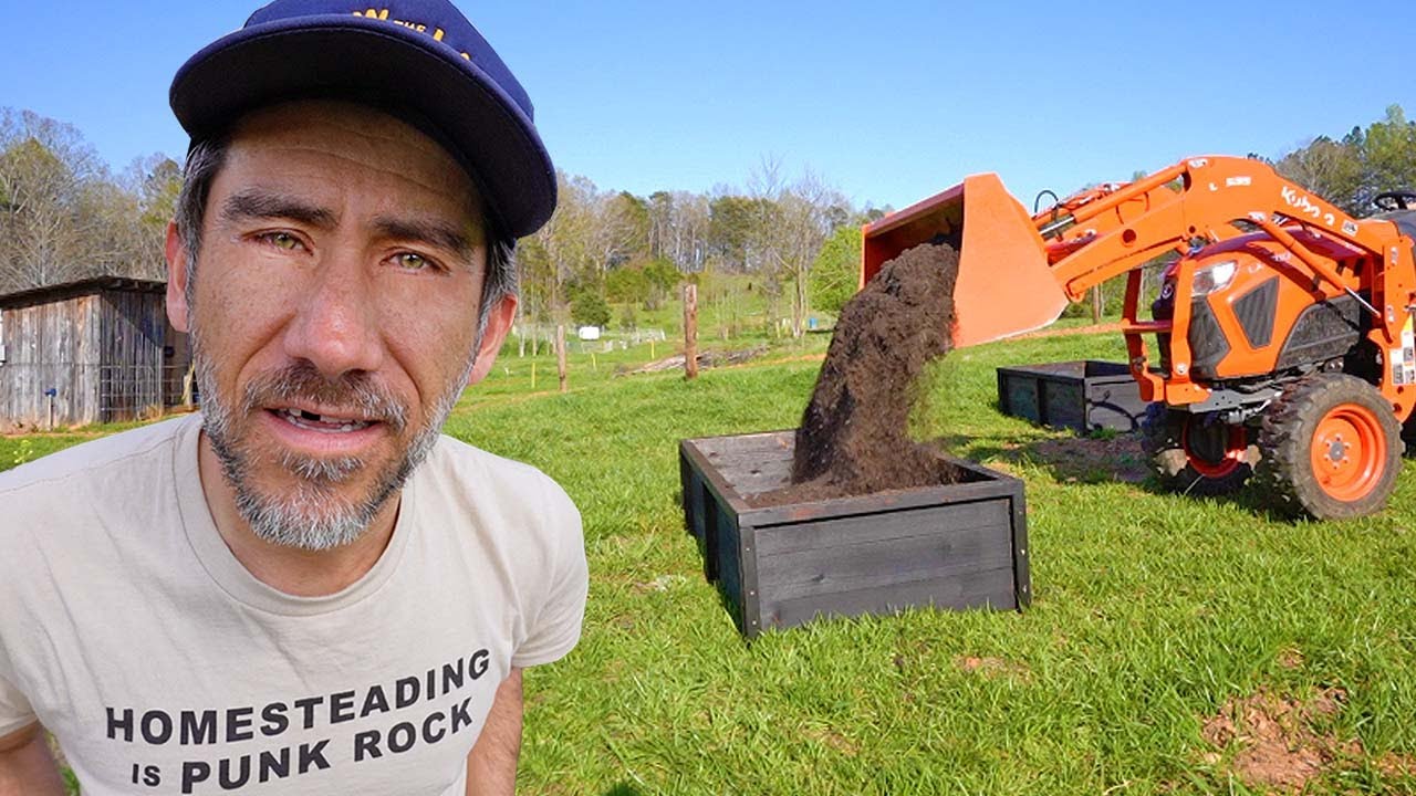 More Soil! Expanding Food Garden and Building Budget Friendly Cedar Beds