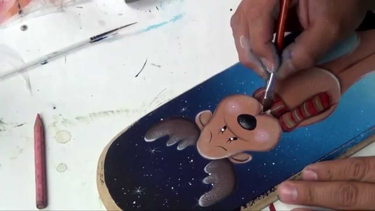 Como pintar un reno navideño (4/4)