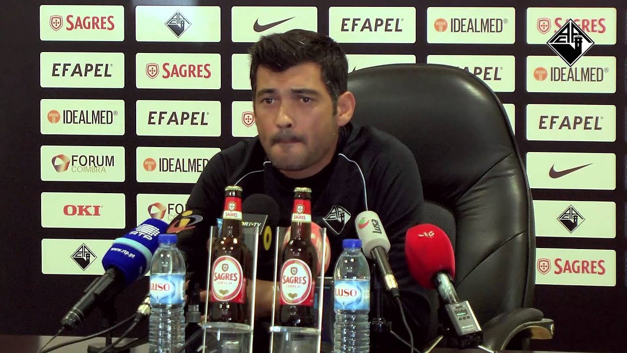 Académica vs Benfica: Antevisão de Sérgio Conceição