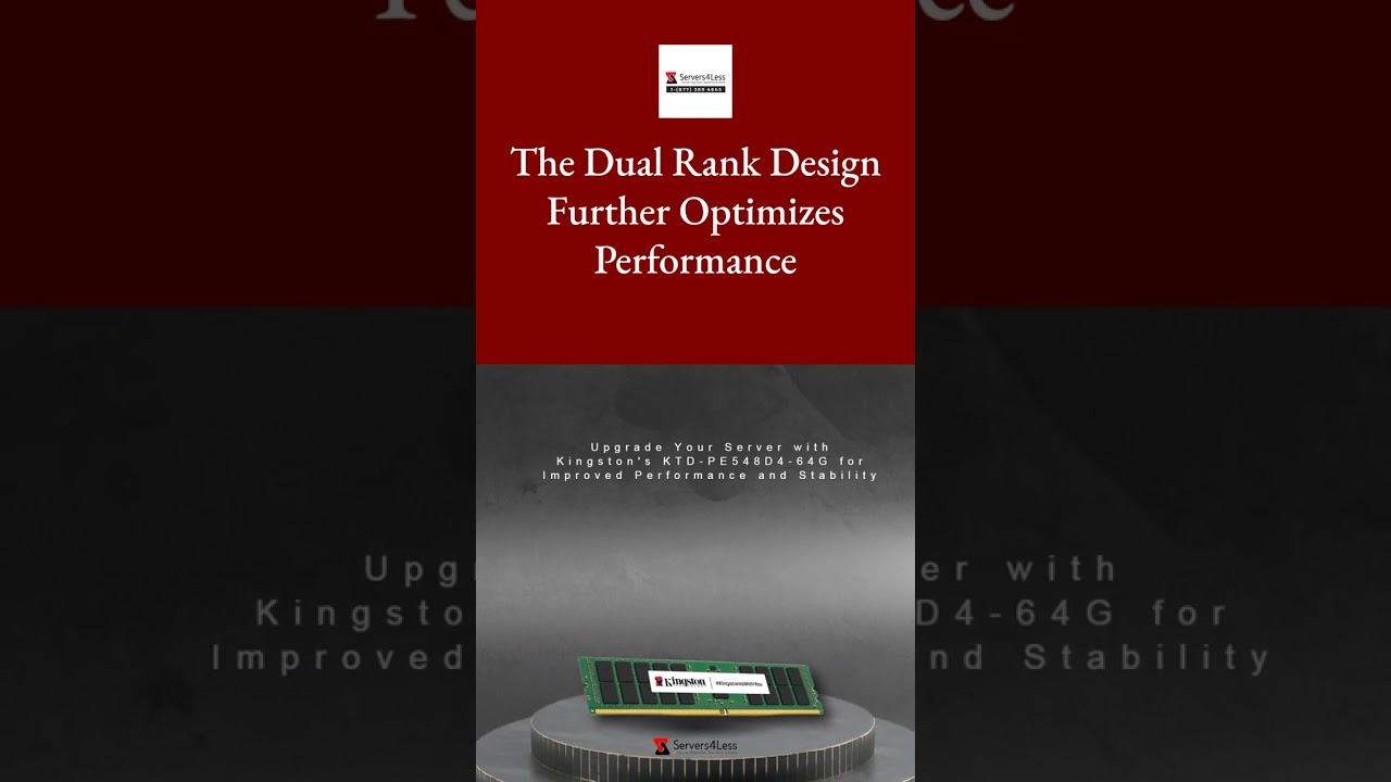 KTD-PE548D4-64G Kingston 64GB DDR5 ECC DIMM Servers Memory #KTDPE548D464G