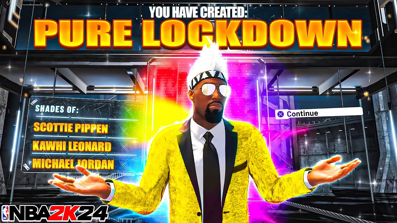 BEST DEFENSIVE BUILD in NBA 2K24! *ALL AROUND* PURE LOCKDOWN BUILD! SHOOTING LOCKDOWN BUILD NBA2K24!