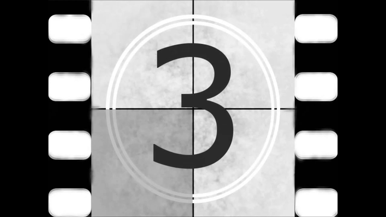 Film Reel 5,4,3,2,1, Countdown-Creative Commons Use
