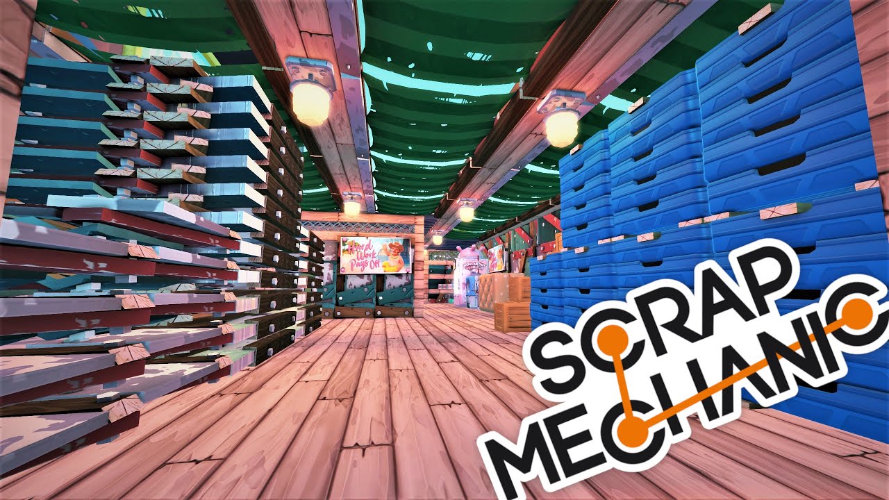 Magazyn rzeczy niepotrzebnych - Scrap Mechanic Survival #8