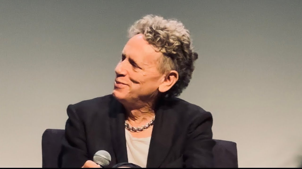Depeche Mode & director Fernando Frias Depeche Mode : M, Tribeca Film Festival, New York, 06.05.25