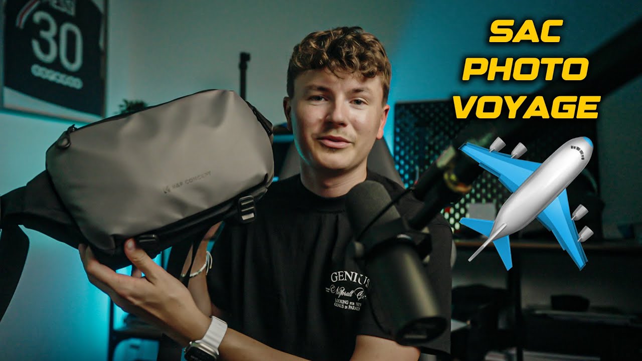Mon Combo PARFAIT pour un voyage photo (Sac K&F Concept)