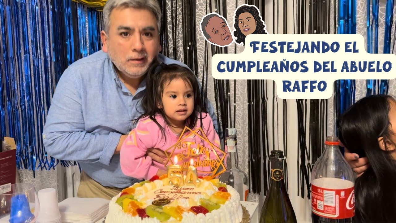 Fiesta de cumpleaños - Pascua en familia  - Festejando el cumpleaños del abuelo Raffo