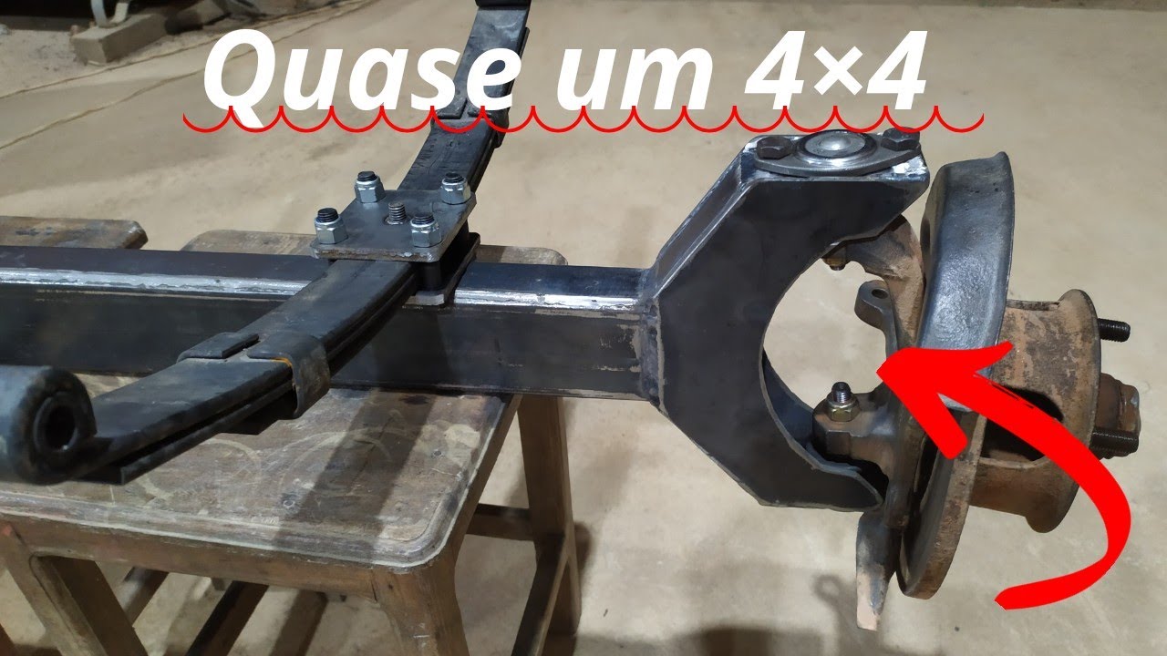 Fabricação de um eixo direcional