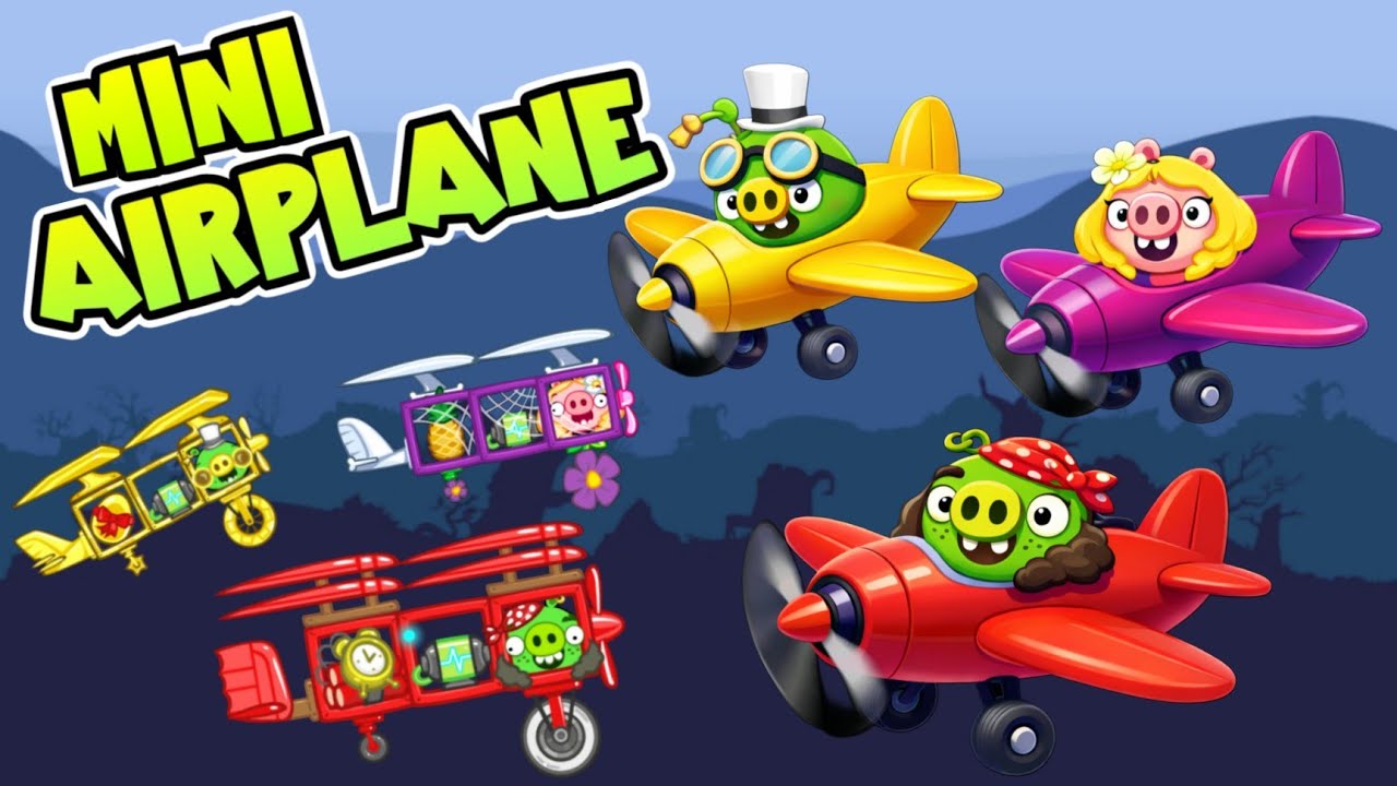 MINI AIRPLANE - Bad Piggies Inventions