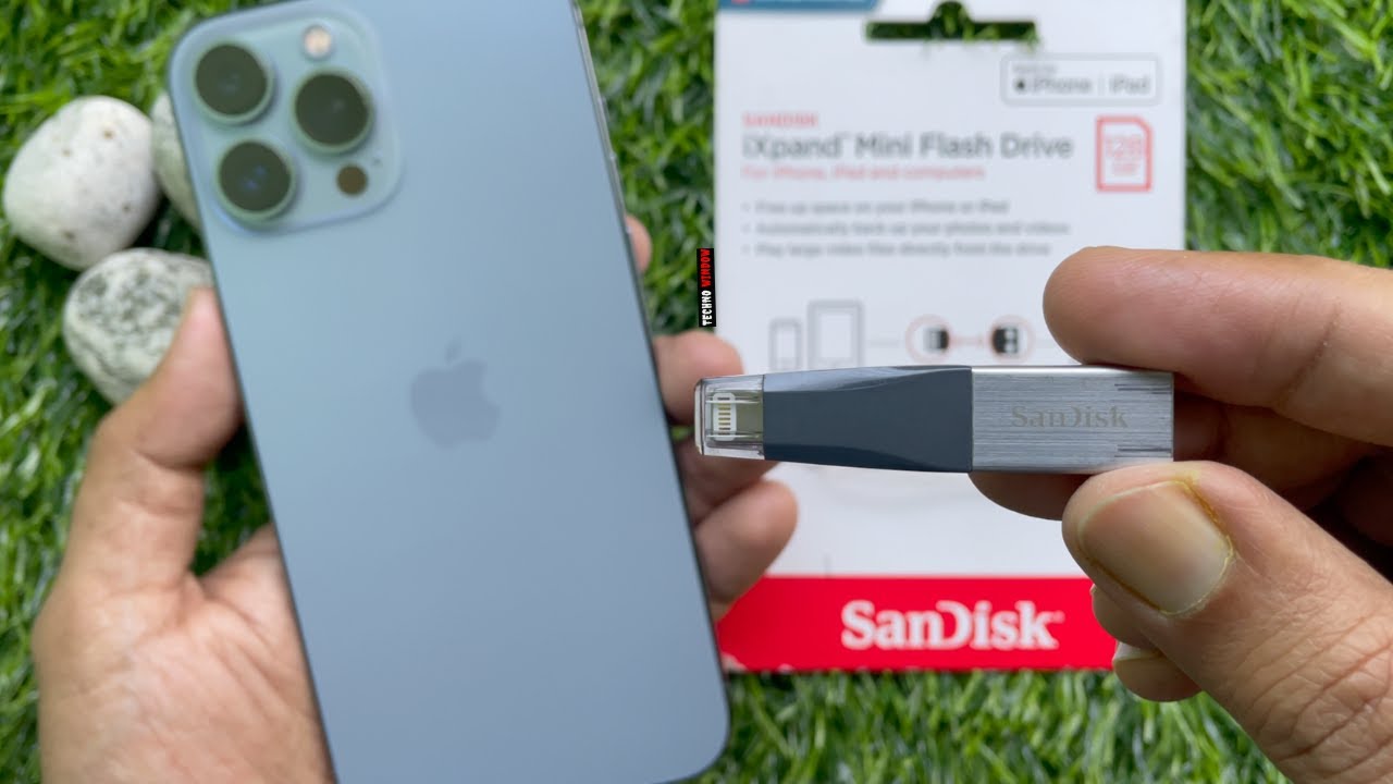 SanDisk iXpand Mini Flash Drive for iPhone 13 Pro Max | iXpand Mini Flash Drive 128 GB