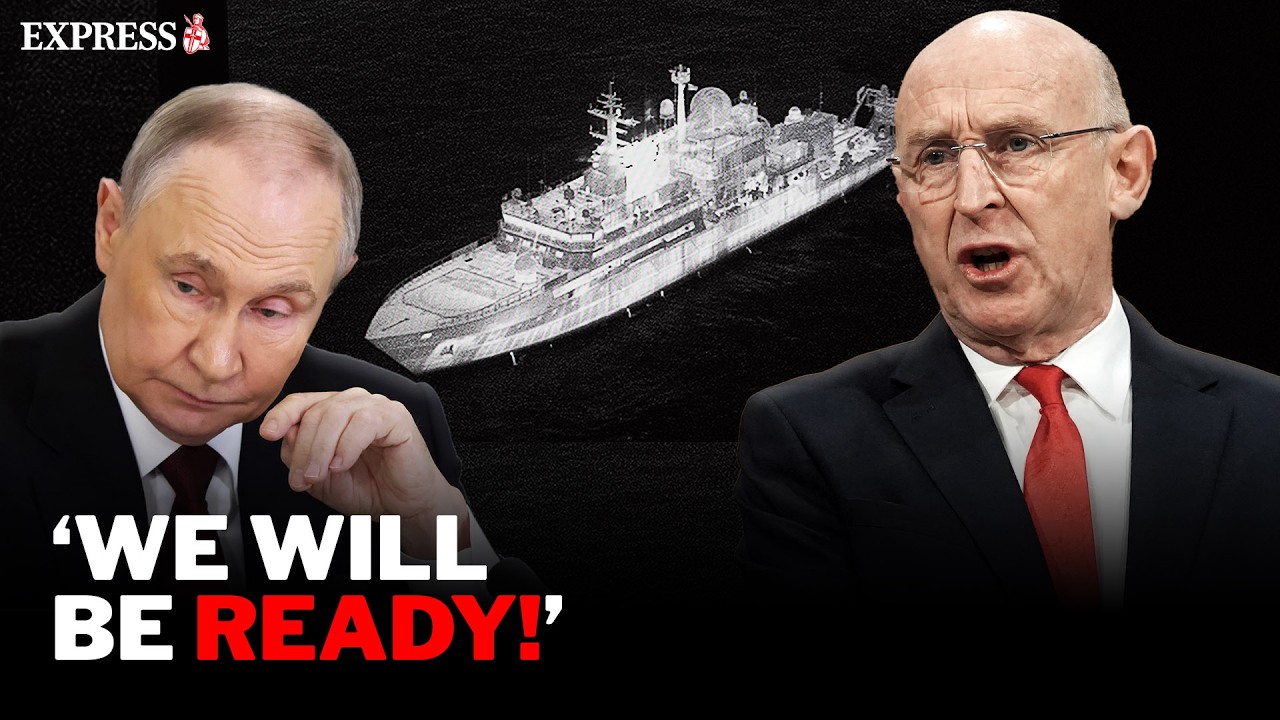 Russian spy ship spotted in UK waters as Defence Secretary issues BLUNT warning to Putin