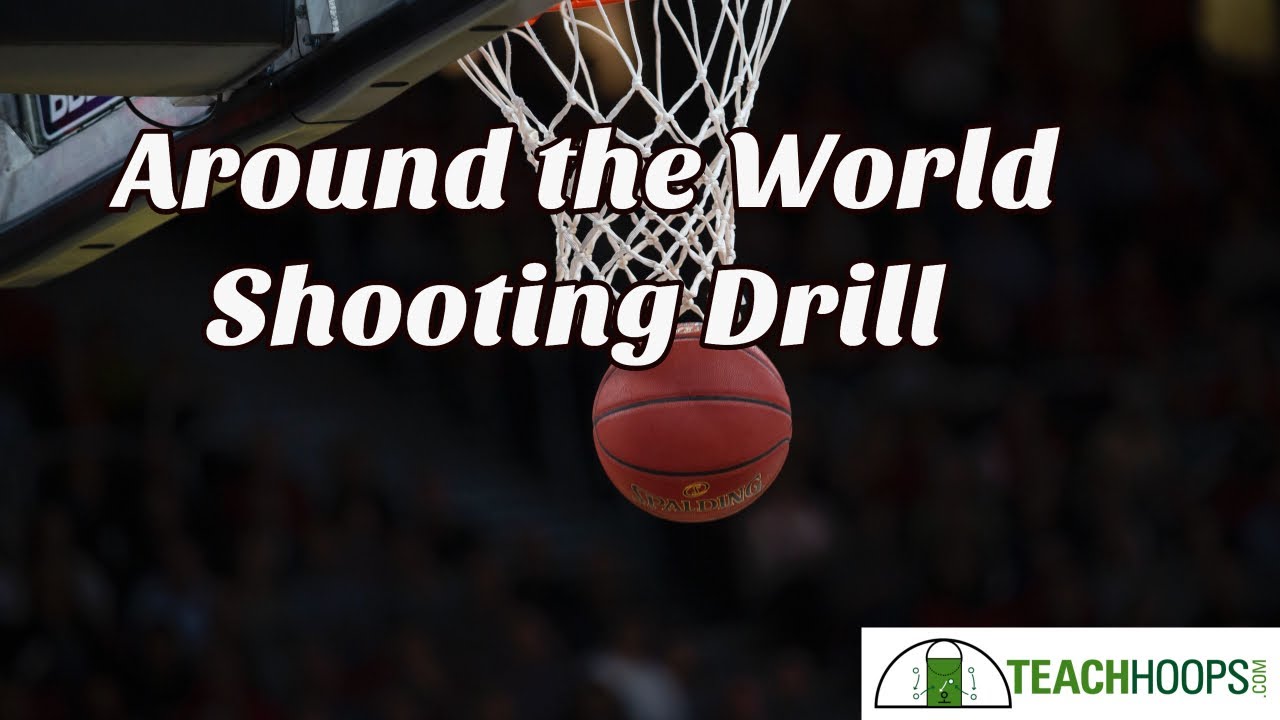 Around the world Basketball shooting drill