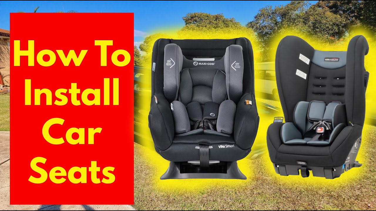 How to install car seats for children in a Ute