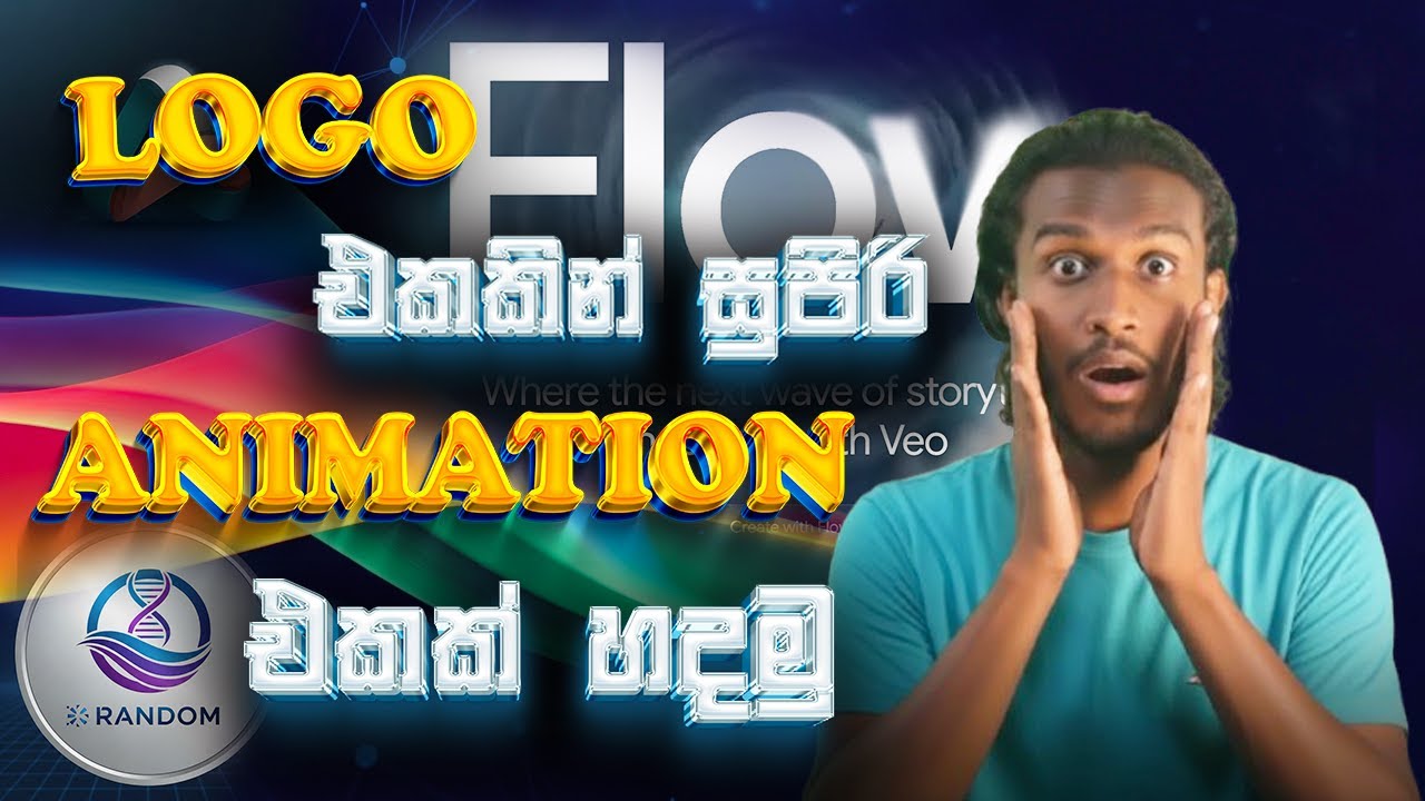 How I Created a Cinematic Animated Logo Using AI 🤖✨| ChatGPT + Google Flow 🚀🎮