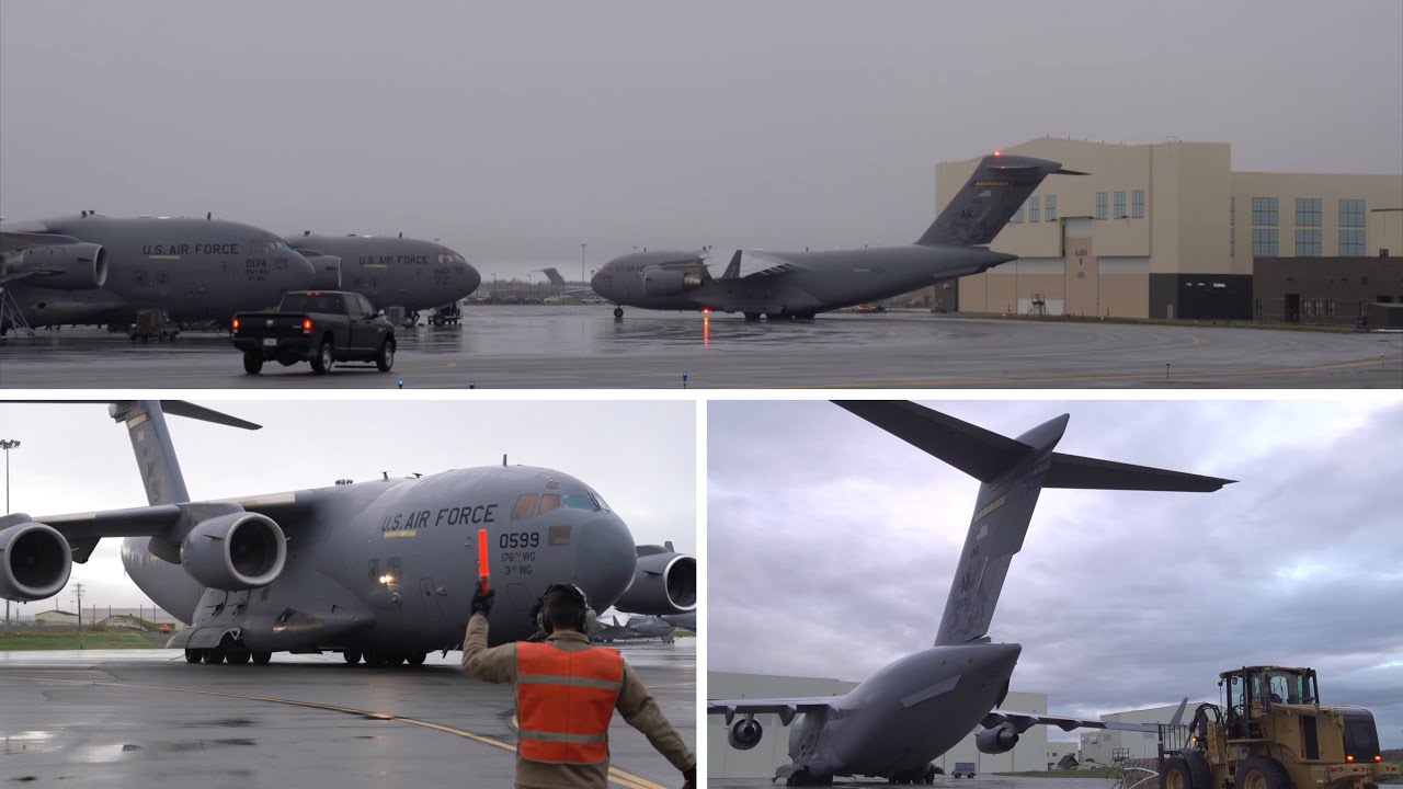 Alaska Air National Guard ships relief supplies to Seward Peninsula