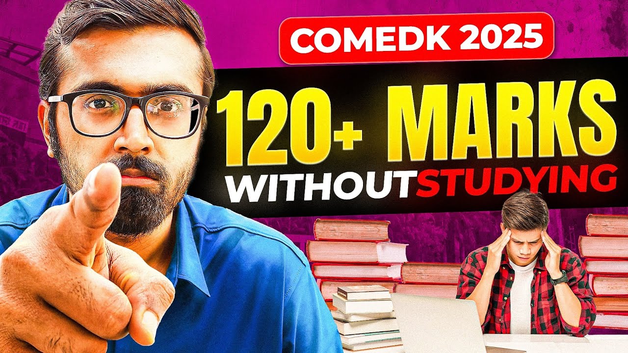 COMEDK 2025: Watch This If You Haven't Studied Anything! 🔥 COMEDK Exclusive Tricks Course Trailer