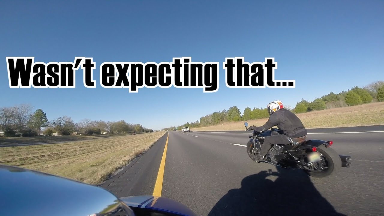 Stock 2018 Indian Scout Bobber versus modified 2007 Suzuki M109R