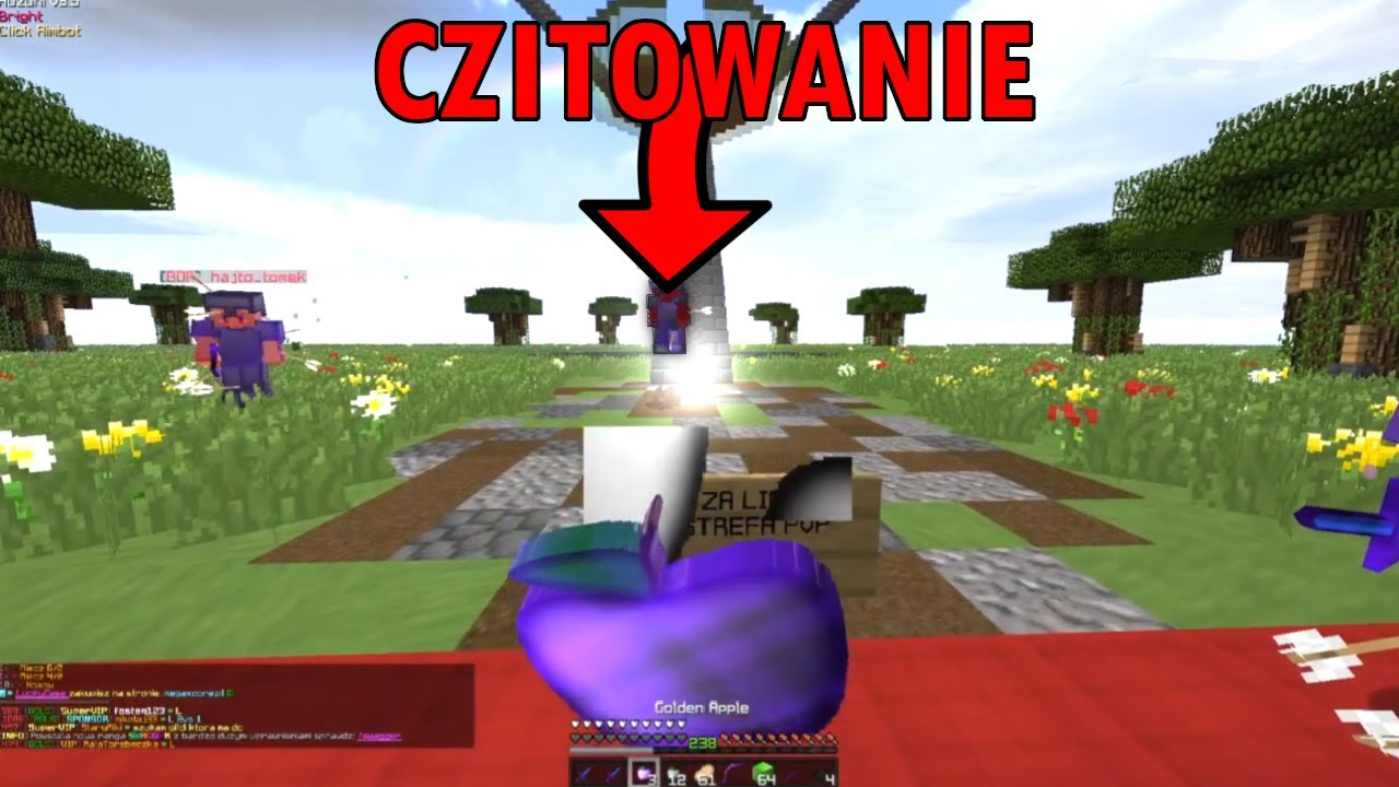 Zrobiłem PEŁNO KILLI NA WARP PVP ?! Czitowanie na NAJGORSZYM SERWERZE !!