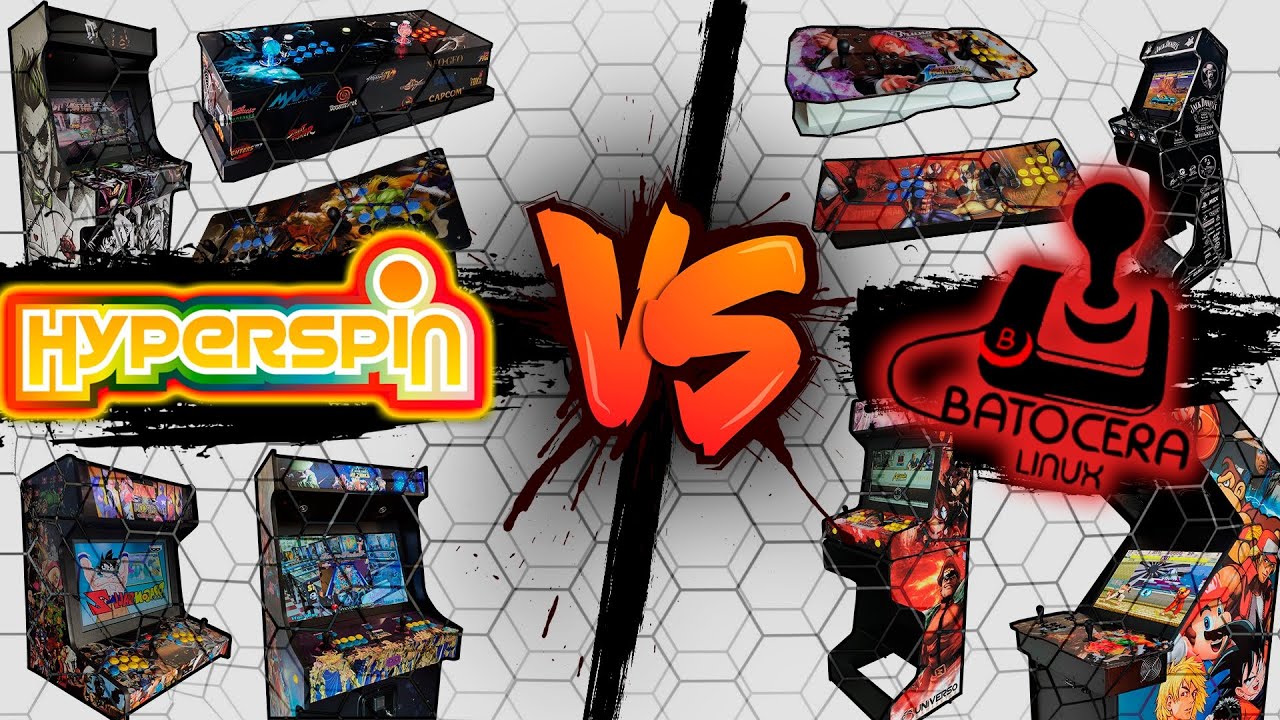 Hyperspin (PC) e Batocera Recalbox (RPi3) - Entenda as diferenças!