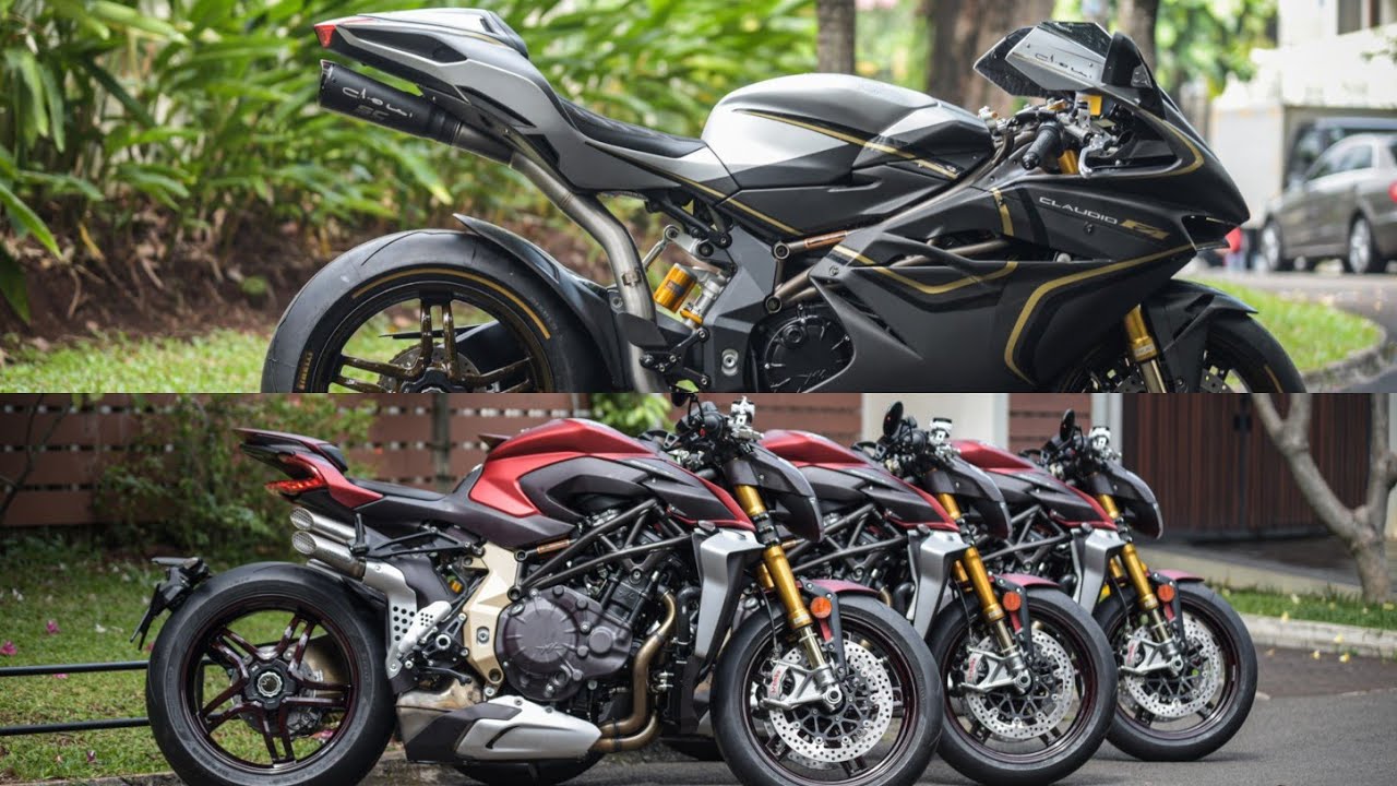 AKHIRNYA ADA DI INDO! MV AGUSTA F4 CLAUDIO & BRUTALE SERIE ORO