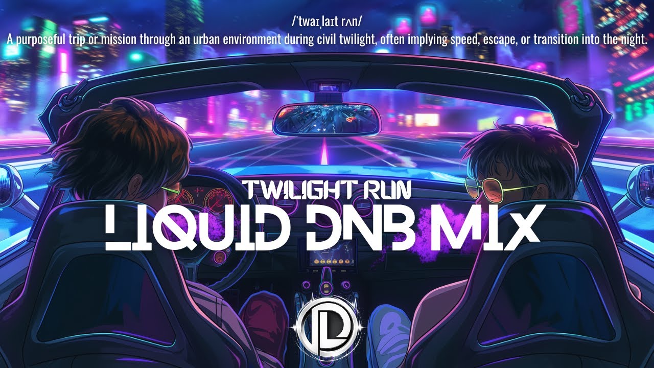 Night Drive DnB Mix | Twilight Run | Darklight DnB