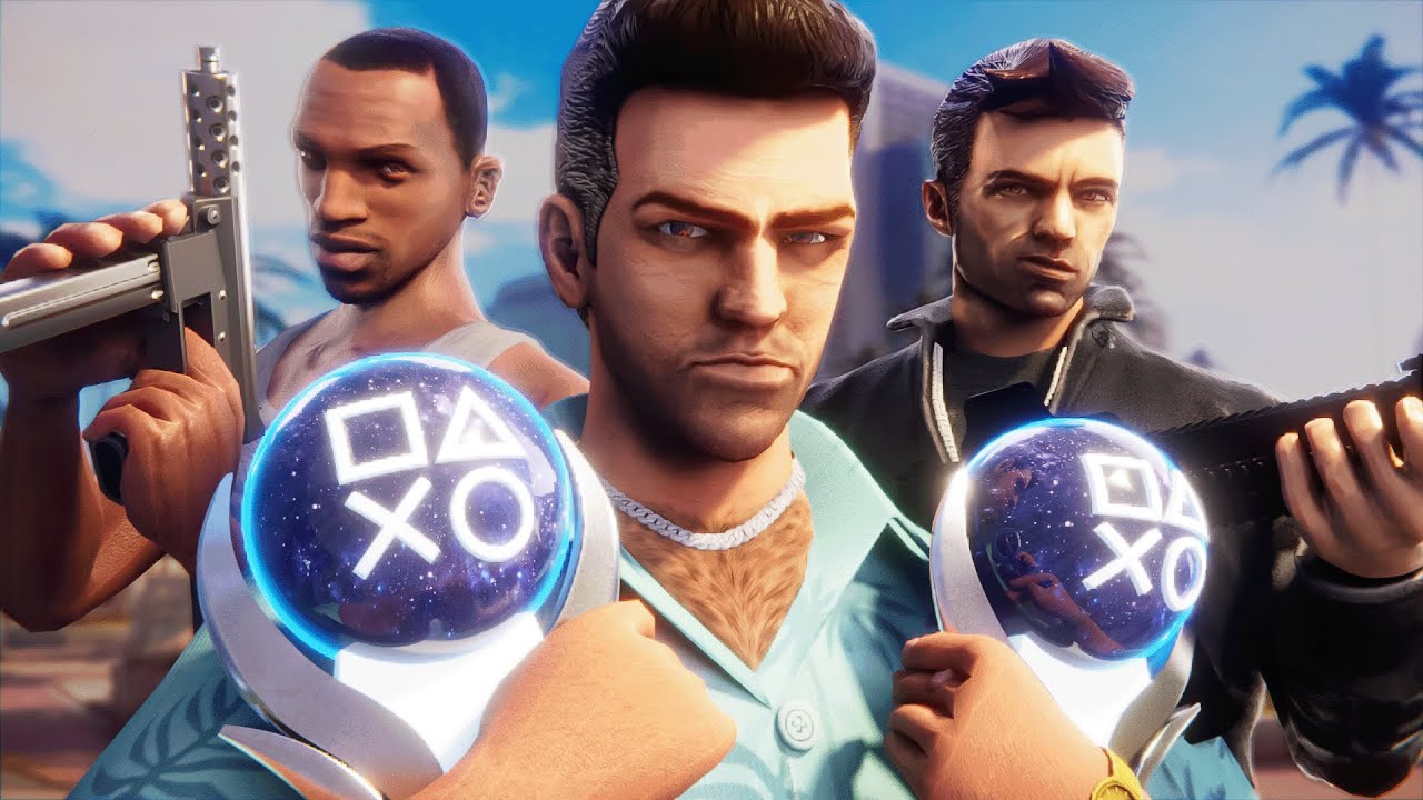 Я получил платину за трилогию GTA
