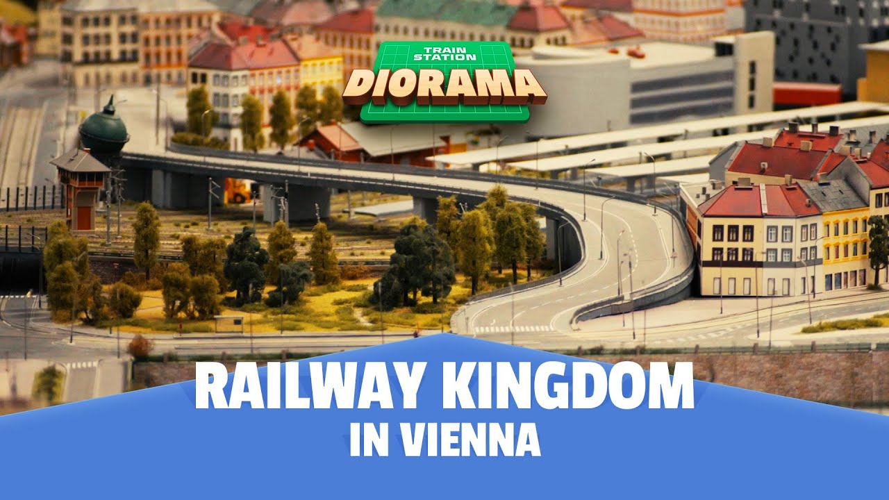 Vienna Model Railway Diorama | Miniature Train City with Day & Night Cycle (HO scale)