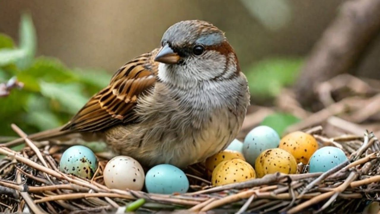 House Sparrow Nesting Habits and Adaptation| #SparrowNest